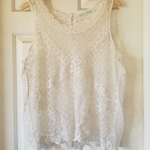 Sheer Lacelike Tank